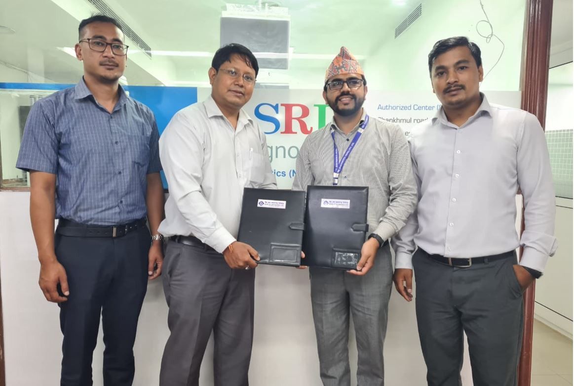 बैंक अफ काठमाण्डू ग्राहकहरुलाई SRL डाईग्नोष्टिकमा सेवा लिदा १० प्रतिशत छुट 