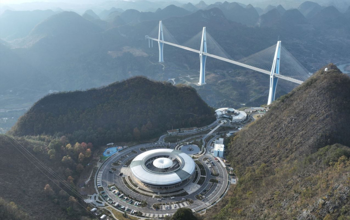 [ तस्वीर ] चीनको गोन्झाउमा देख्न सकिन्छ अद्भुत प्रकारका पुलहरु